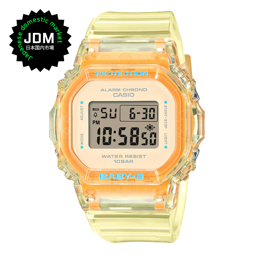 Reloj Casio Baby-G BGD-565SJ-9JF Transparente 10BAR JDM