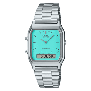 Reloj Casio Vintage AQ-230A-2A2MQY Análogo Digital Tiffany