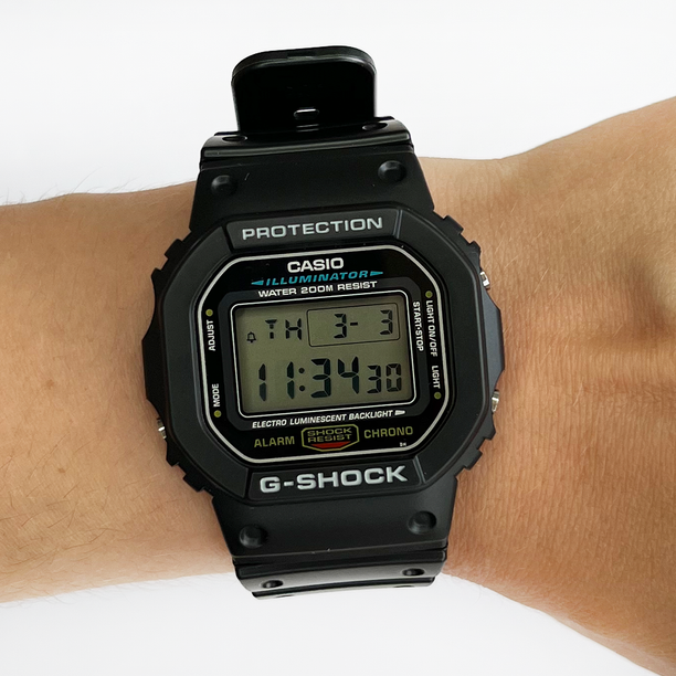 Reloj Casio G-Shock Vintage DW-5600E-1VDF SEGUNDA MANO