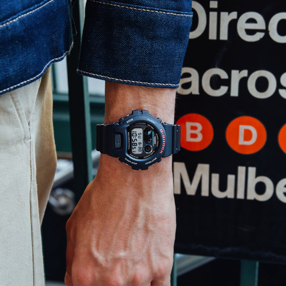 Reloj Casio G-Shock DW-6900U-1JF Illuminator Mercado Japonés JDM