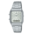 Reloj Casio Vintage AQ-230A-7AMQY Analogo Digital Plateado
