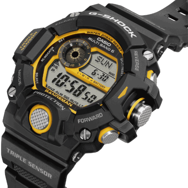 Casio Rangeman Solar Reloj Casio G-Shock Rangeman GW-9400-1DR Tough Solar - Dando la Hora ...