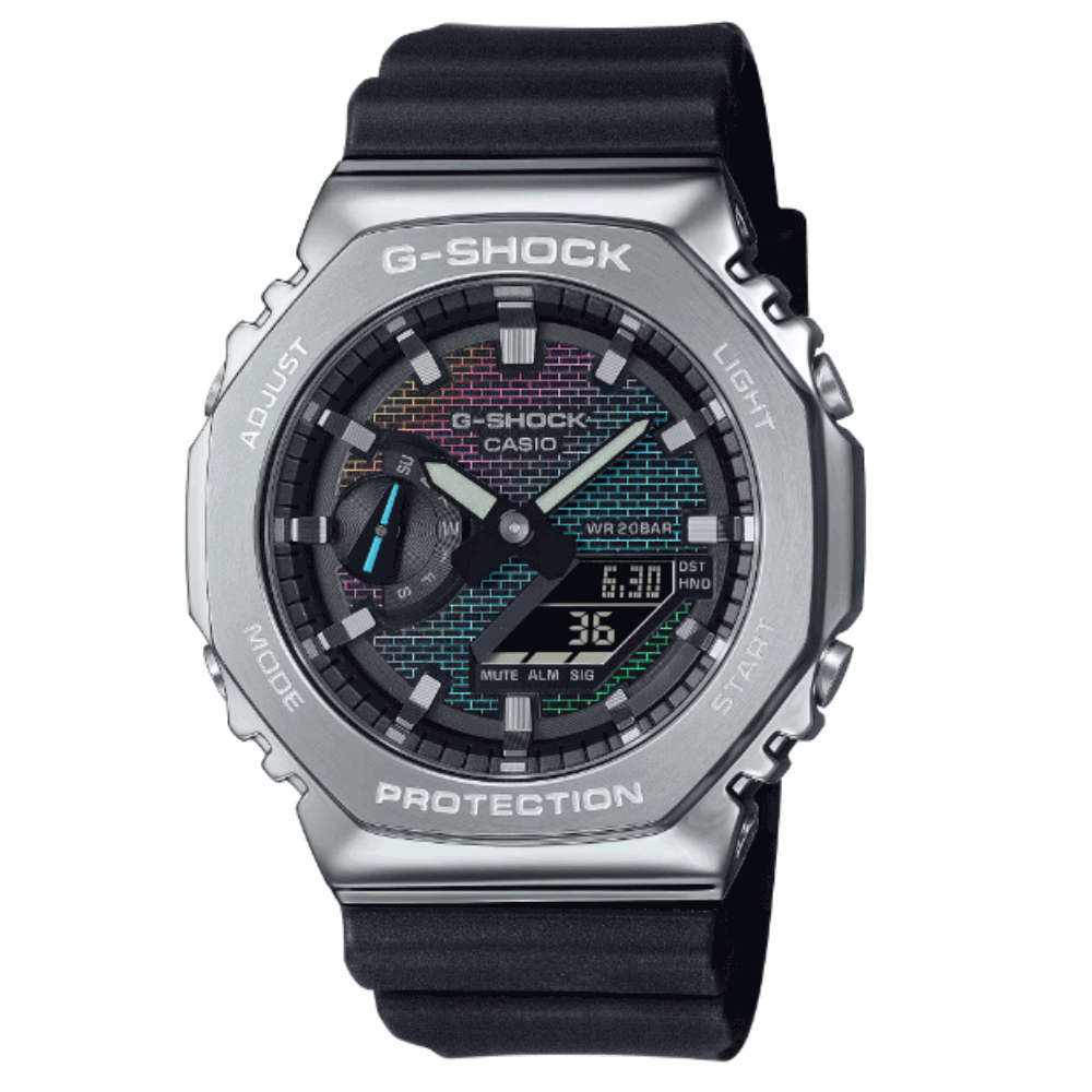 Reloj Casio G-Shock Casioak GM-2100RW-1AJF Acero Arcoiris JDM