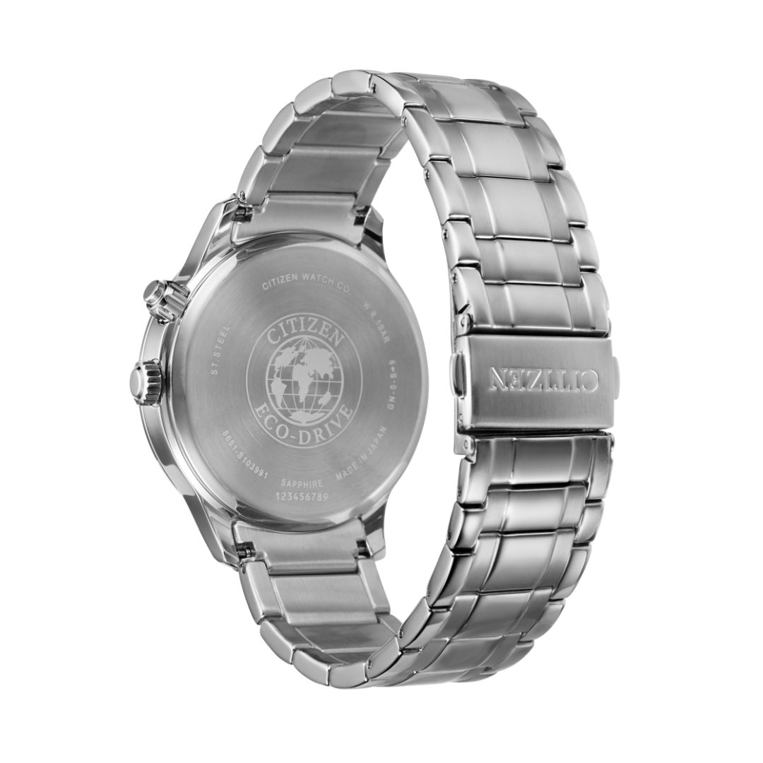 Reloj Citizen AP1050-81E Moonphase Eco-Drive Sapphire Made in Japan 42mm