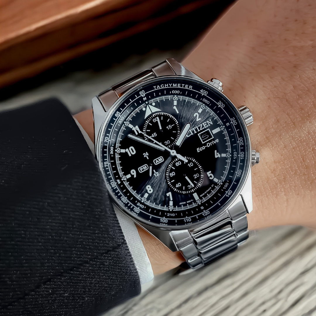 Reloj Citizen Eco CA0770 81E Chronograph Solar 42.5mm Dando la Hora Dando La Hora
