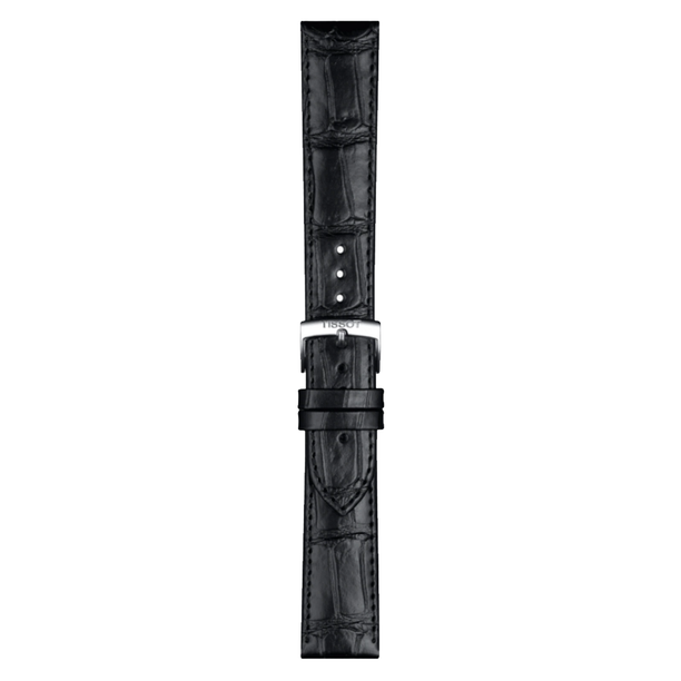 Correa de Cuero Tissot Negra 20 mm T852043012