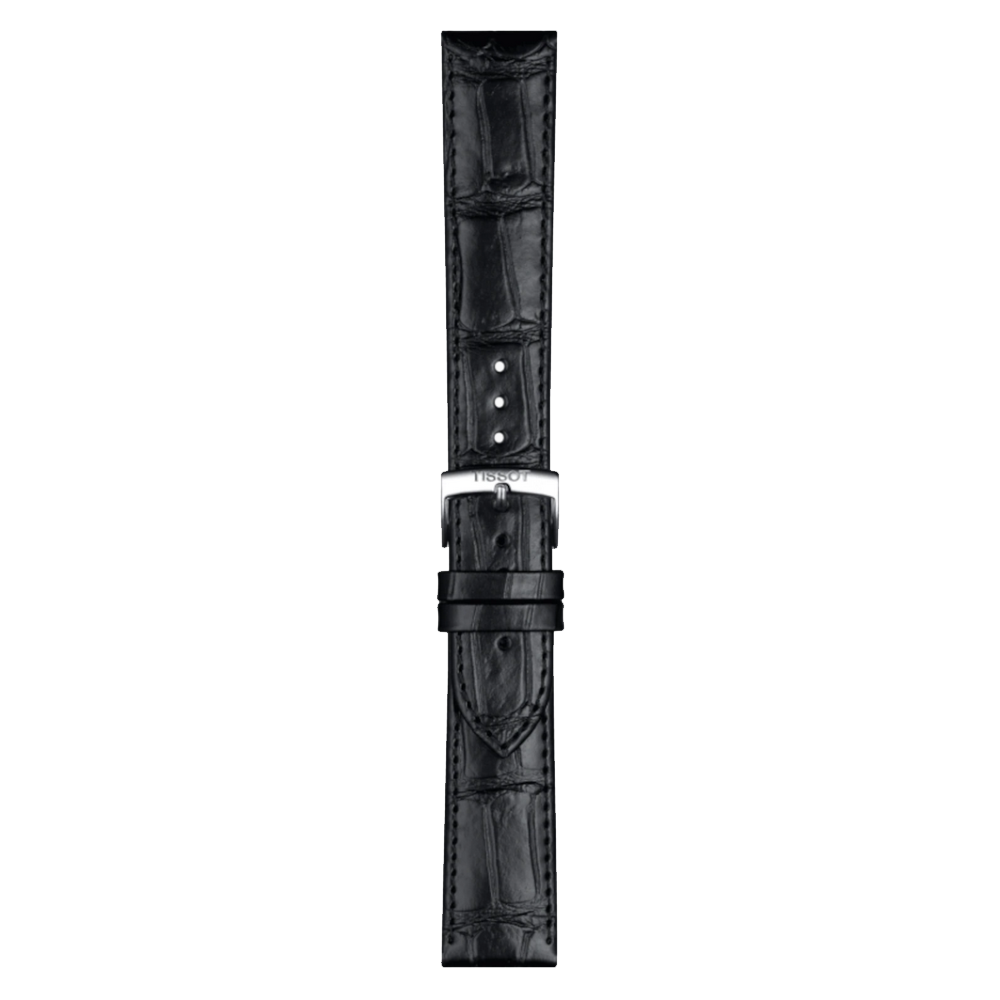 Correa de Cuero Tissot Negra 20 mm T852043012