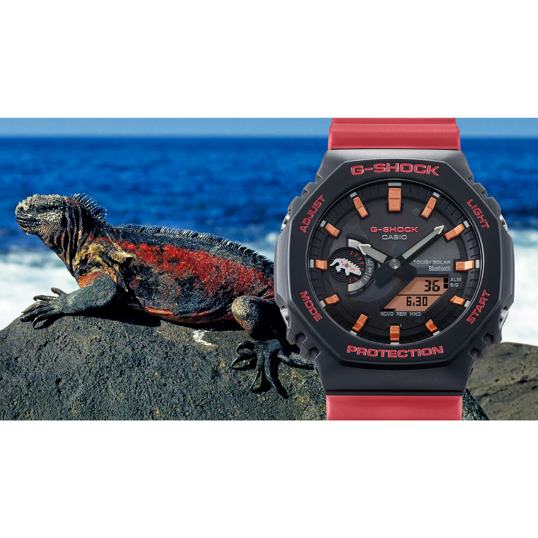 Reloj Casio G-Shock x Charles Darwin Galápagos GA-B2100CD-1A4 Tough Solar