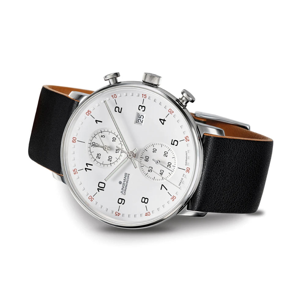 Reloj Junghans FORM C 41/4771.00 Chronograph Blanco 40mm