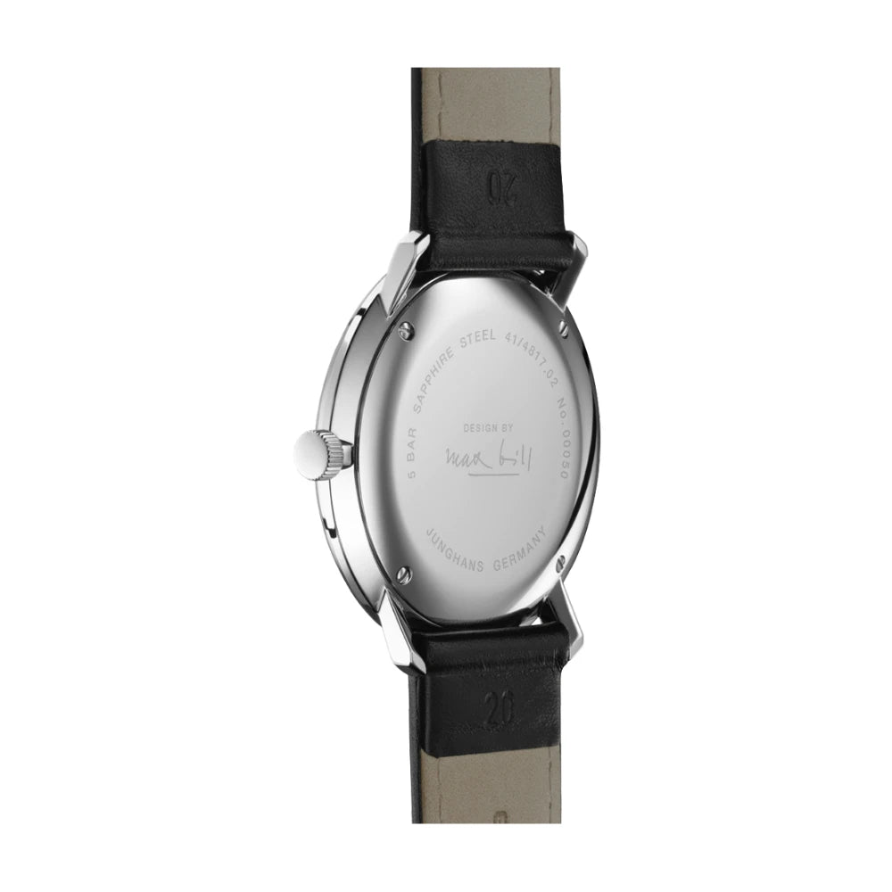 Reloj Junghans Max Bill 41/4817.02 Quartz Blanco 38mm