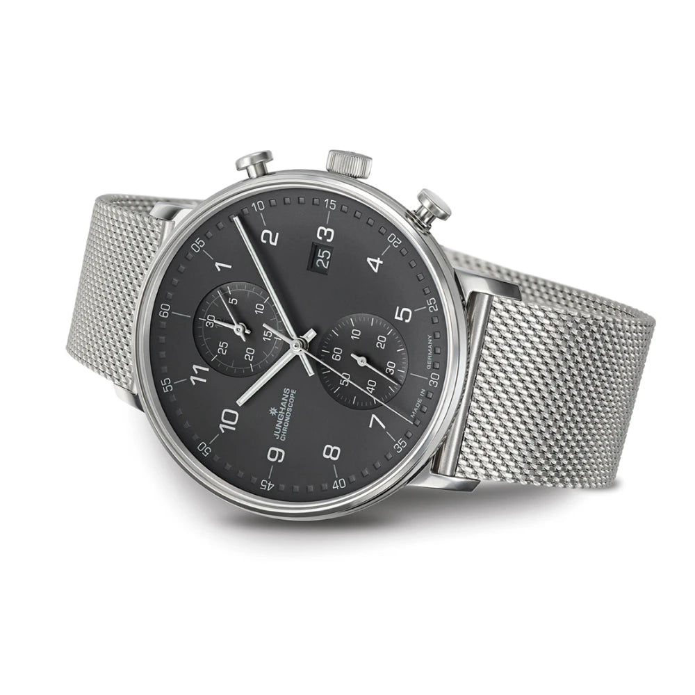 Reloj Junghans FORM C 41/4877.44 Chronograph Negro 40mm
