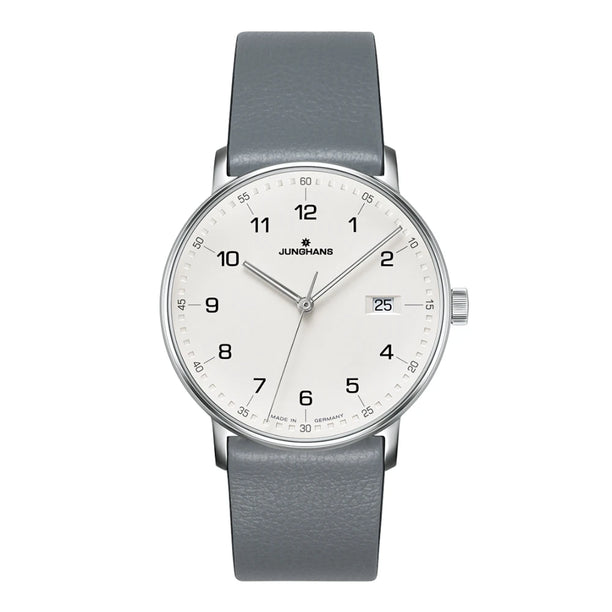 Reloj Junghans FORM Quarz 41/4885.00 Blanco 39mm