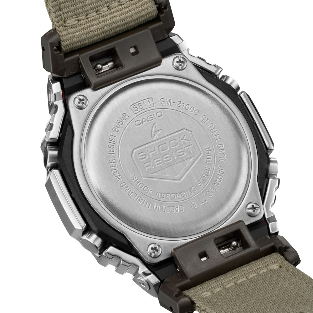 Reloj Casio G-Shock Royal Oak "Casioak" GM-2100C-5A Correa de tela