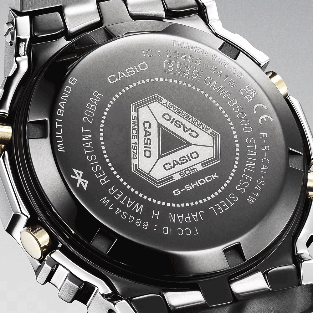 Reloj Casio G-Shock GMW-B5000SS-2DR 50. Aniversario Made in Japan