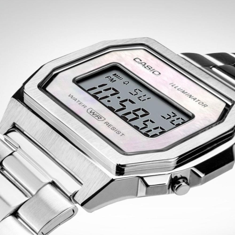 Reloj Casio Vintage A1000D-7EF Caja Metálica Plateado
