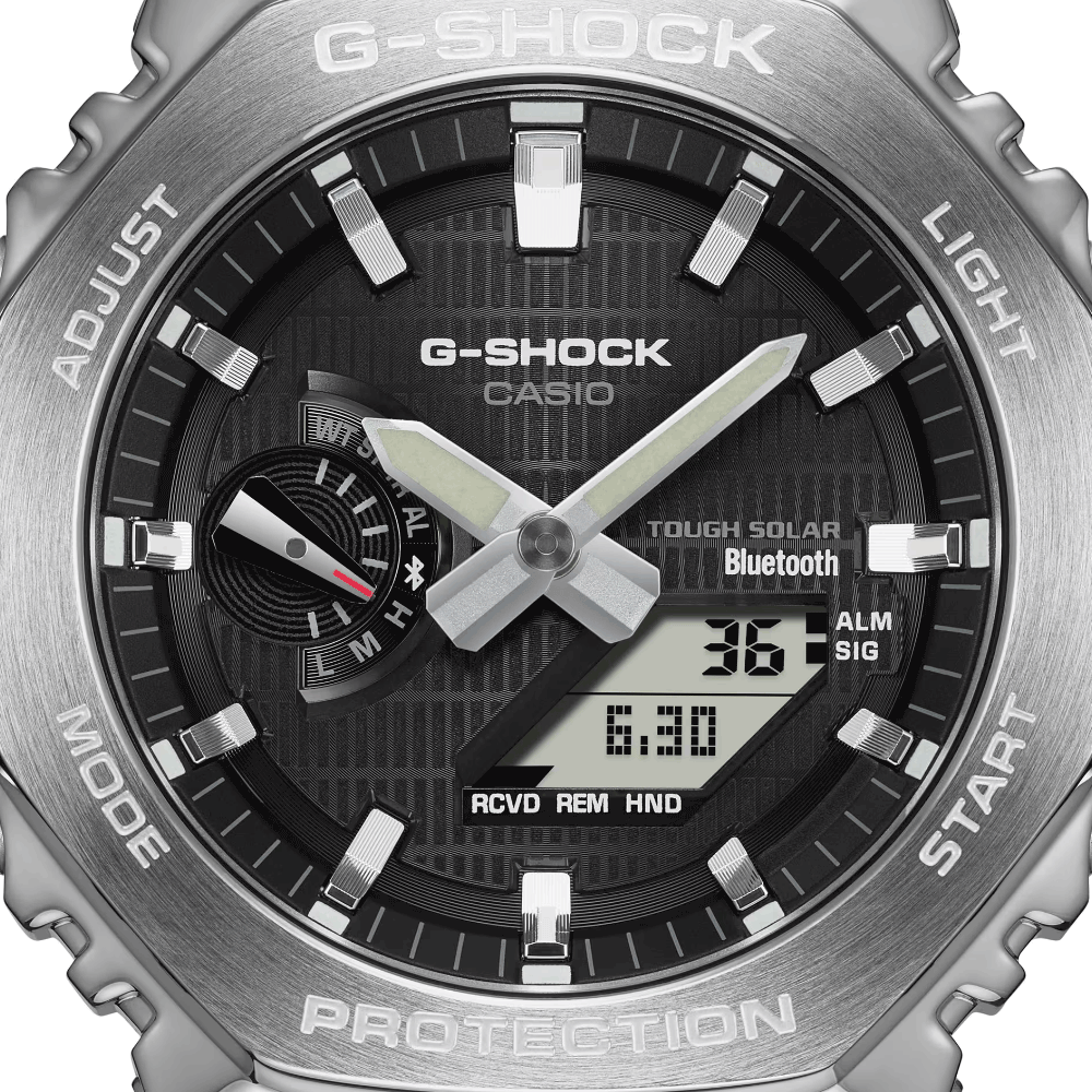 Reloj Casio G-Shock Royal Oak GBM-2100-1ADR Acero - Dando la Hora Reloj Casio G-Shock Royal Oak GBM-2100-1ADR Acero - Dando la Hora