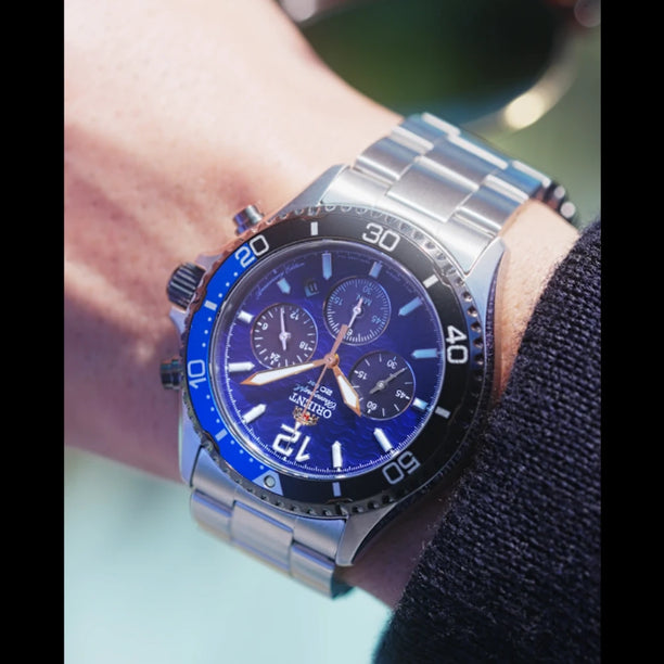Reloj Orient RA-TX0208L10B Quartz Chronograph Solar