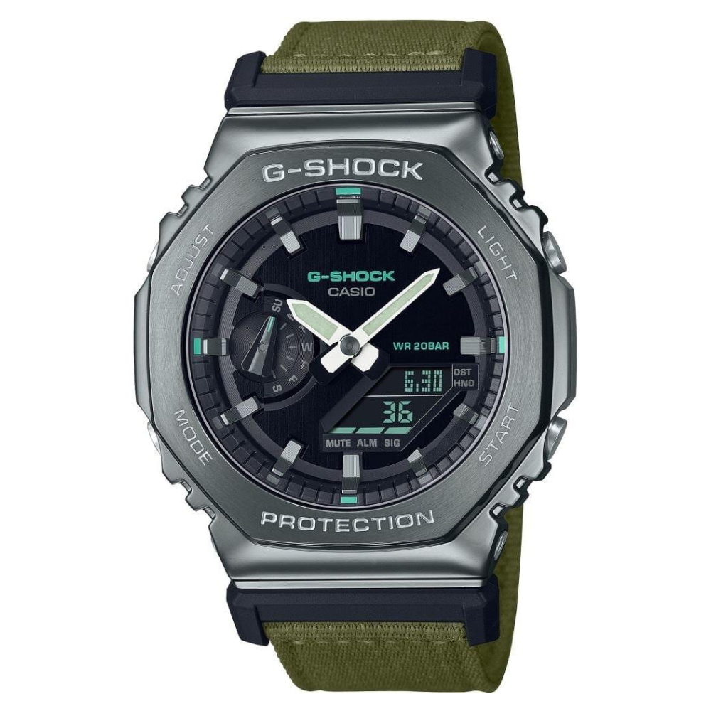 Reloj Casio G Shock Royal Oak Casioak GM 2100CB 3ADR Correa de tela Dando la Hora Dando La Hora