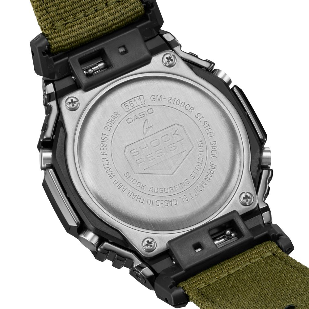 Reloj Casio G-Shock Royal Oak "Casioak" GM-2100CB-3ADR Correa de tela