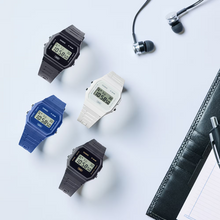 Reloj Casio Vintage F-91WB-2A1 Bio Resina Azul