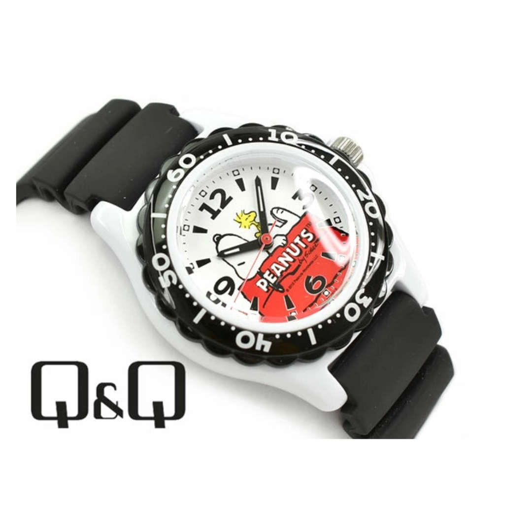 Reloj Q&Q JDM AA96-0015 Peanuts Snoopy 35mm