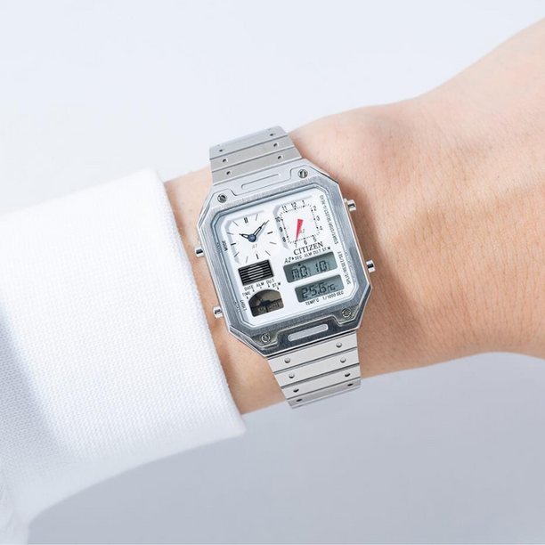 Reloj Citizen ANA-DIGI TEMP JG2120-65A 80's Re-issue [EXCLUSIVO]