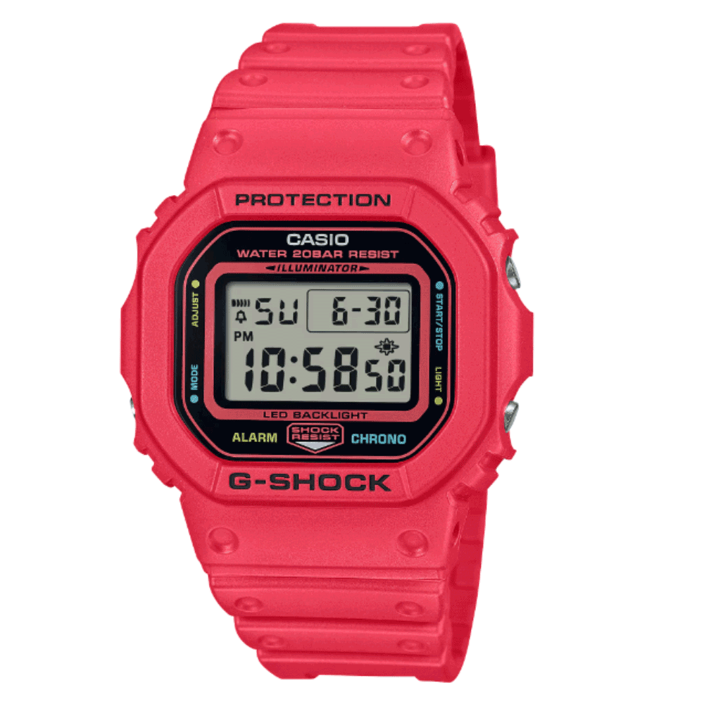 Reloj Casio G-Shock Vintage DW-5600EP-4JF Rojo JDM