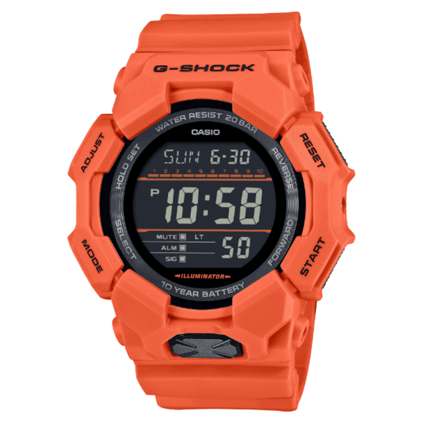 Reloj Casio G-Shock Vintage Digital GD-010-4JF Naranjo JDM