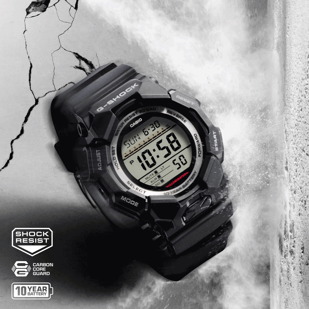 Reloj Casio G-Shock Vintage Digital GD-010-1JF Negro JDM