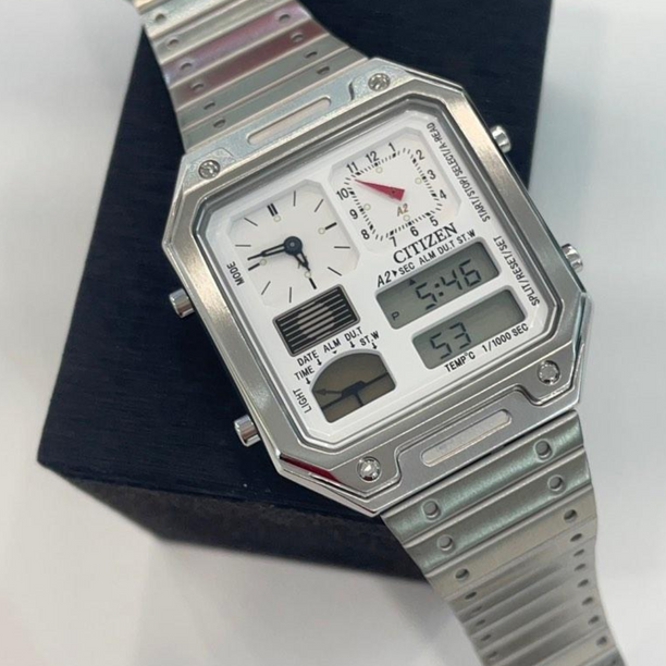 Reloj Citizen ANA-DIGI TEMP JG2120-65A 80's Re-issue [EXCLUSIVO]
