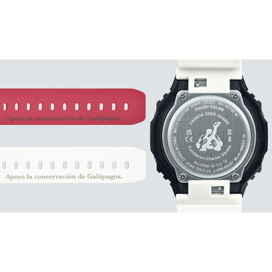 Reloj Casio G-Shock x Charles Darwin Galápagos GA-B2100CD-1A7  Tough Solar