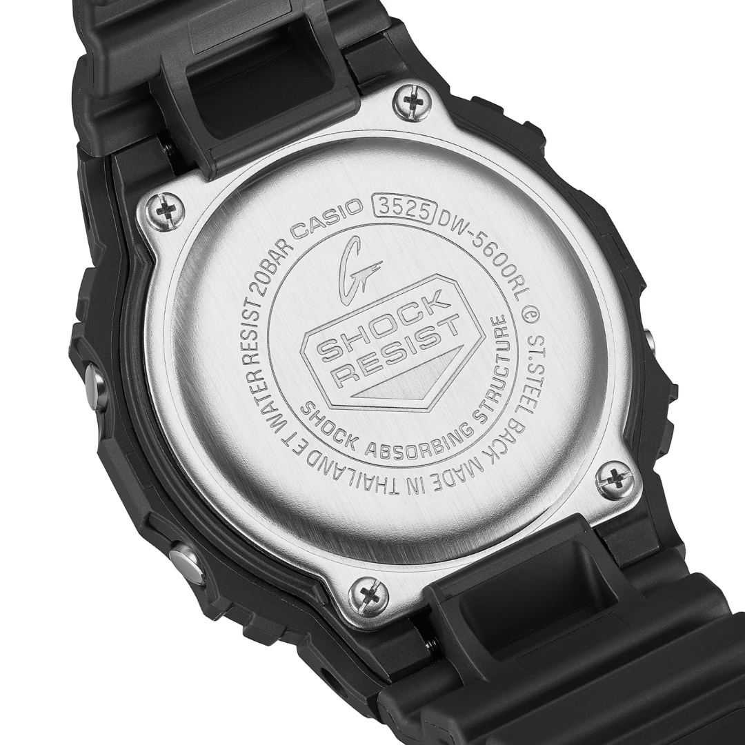 Reloj Casio G-Shock Vintage DW-5600RL-1 Negro Edición 1983