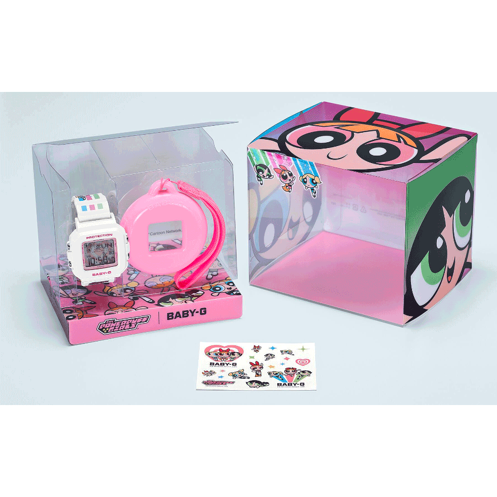 Reloj Casio Baby-G + Plus BGD-10KPP-7JR 10BAR Las Chicas Superpoderosas JDM