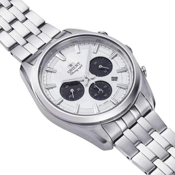Reloj Orient RA-TX0305S Chronograph Panda Solar Sapphire 40mm