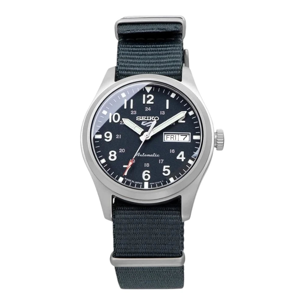 Reloj Seiko 5 Análogo Automático SRPG31 Metálico 39,4mm Field Made In Japan