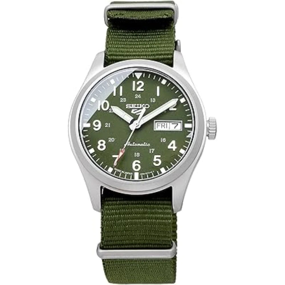 Reloj Seiko 5 Análogo Automático SRPG33 Metálico 39,4mm Field Made In Japan