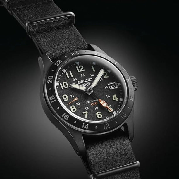 Reloj Seiko 5 GMT Automatic SSK025K1 Metálico 39,4mm