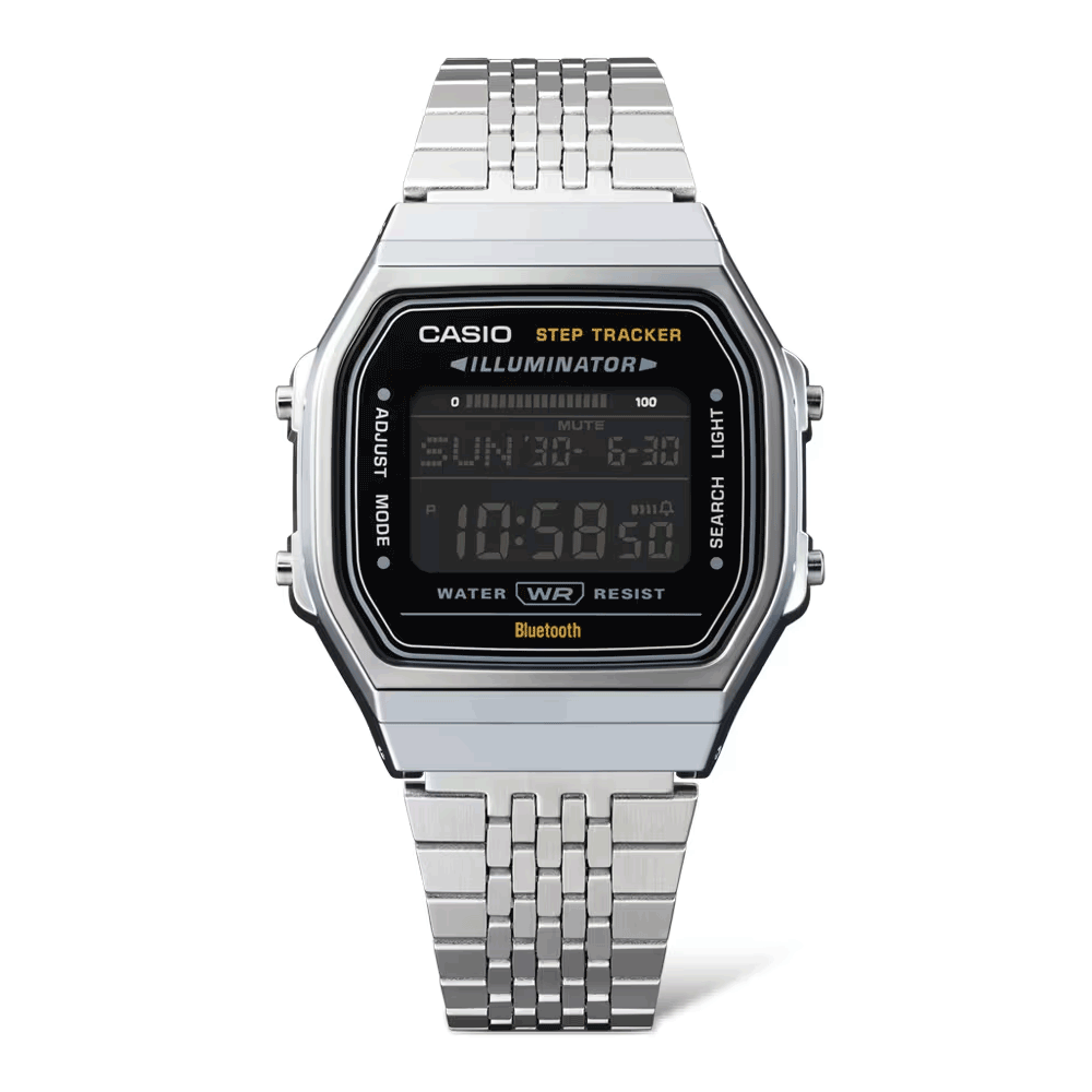 Reloj Casio Vintage ABL-100WE-1BDF Plateado
