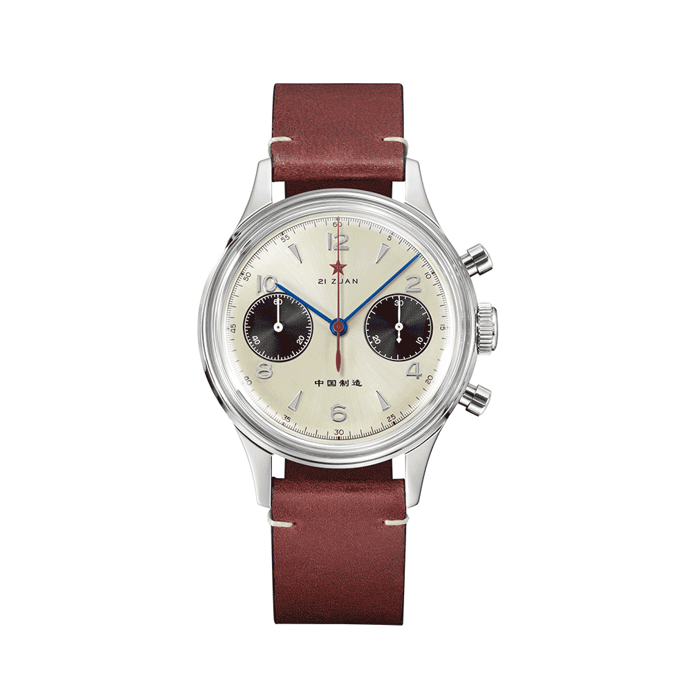 Reloj Red Star Seagull 1963 Hand Wind Mechanical Chronograph 6345G-E 38mm