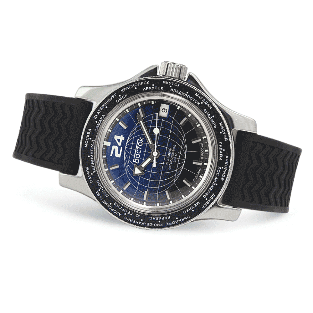 Reloj Vostok Amphibia 13027А Automático Buceo Made in Russia 43,9mm [EXCLUSIVO]
