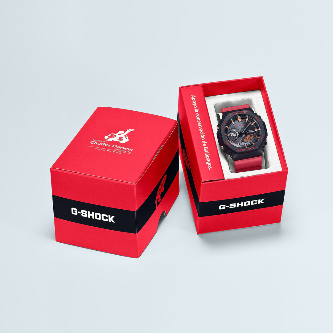 Reloj Casio G-Shock x Charles Darwin Galápagos GA-B2100CD-1A4 Tough Solar