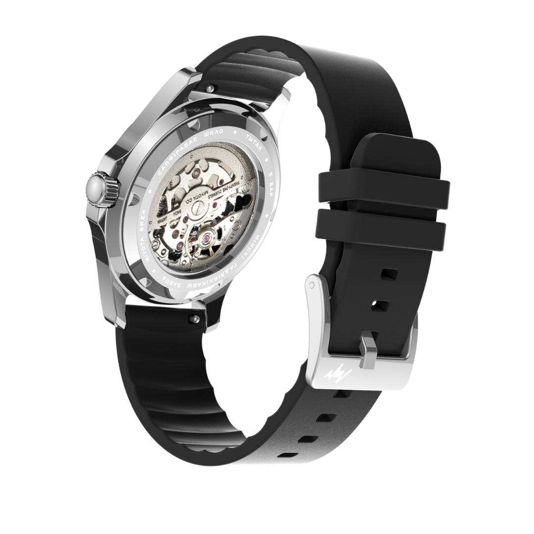 Reloj Luch Skeleton 337060337 Fabricado en Bielorrusia 41mm