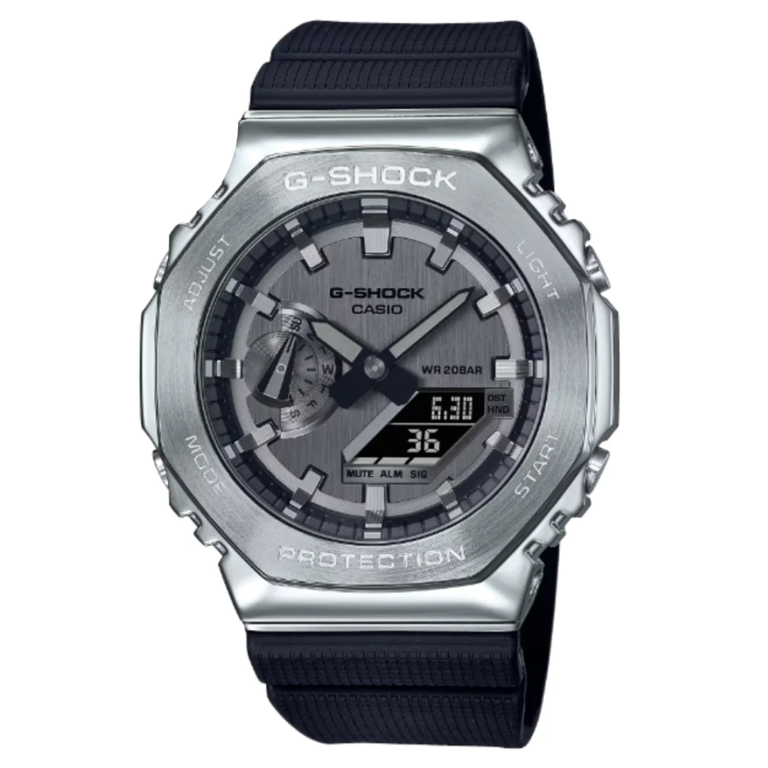 Reloj Casio G-Shock Royal Oak "Casioak" GM-2100-1AJF Acero Plateado JDM