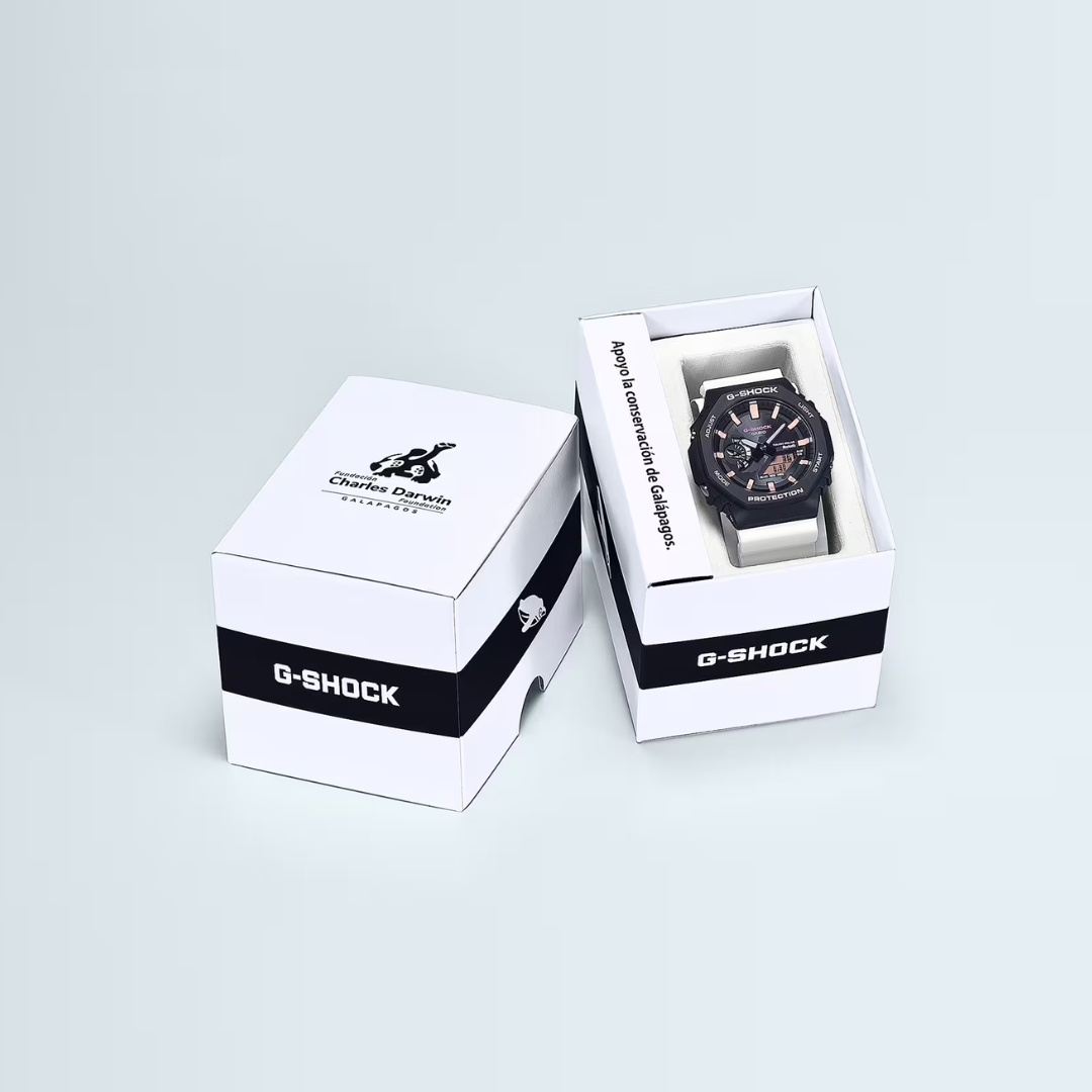 Reloj Casio G-Shock x Charles Darwin Galápagos GA-B2100CD-1A7  Tough Solar