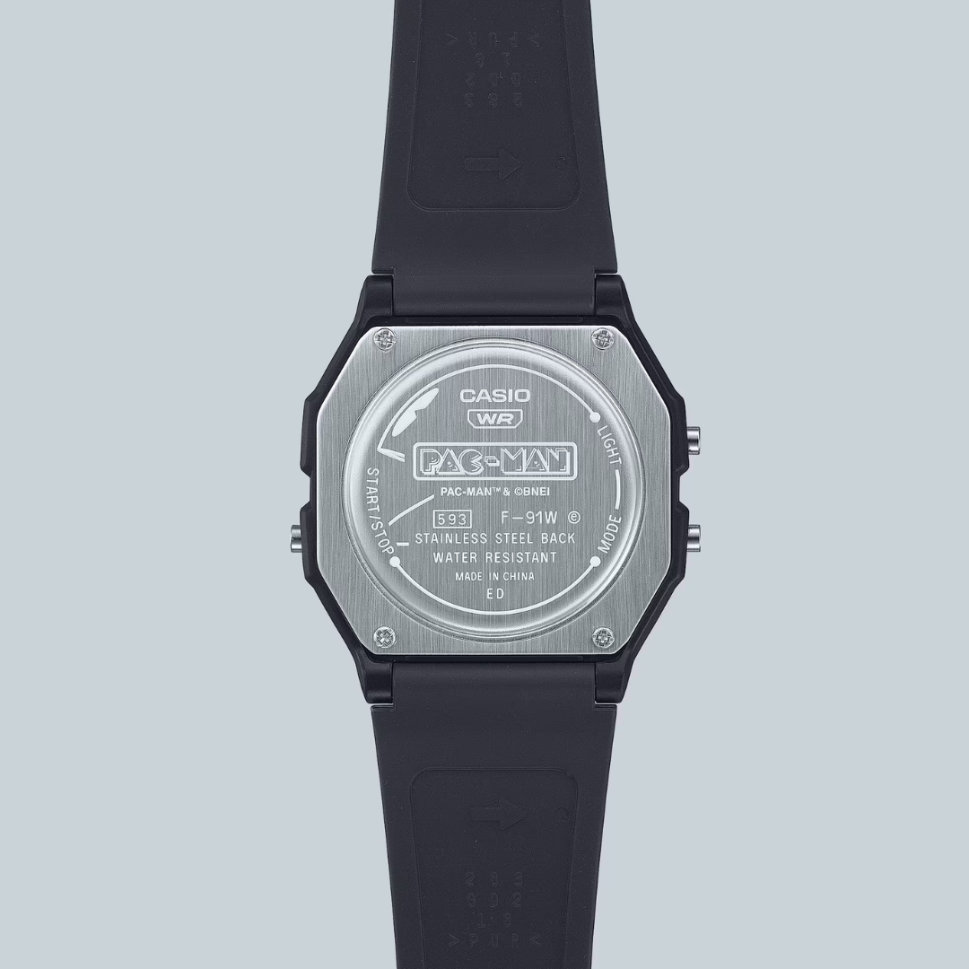 Reloj Casio Vintage F-91WPC-1AJR PAC-MAN JDM