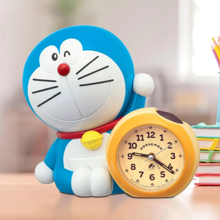 Reloj Despertador Seiko Clocks Doraemon Talking Alarm JF387A