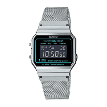 Reloj Casio Vintage A700WEMS-1BEF Plateado Milanese - Dando la Hora