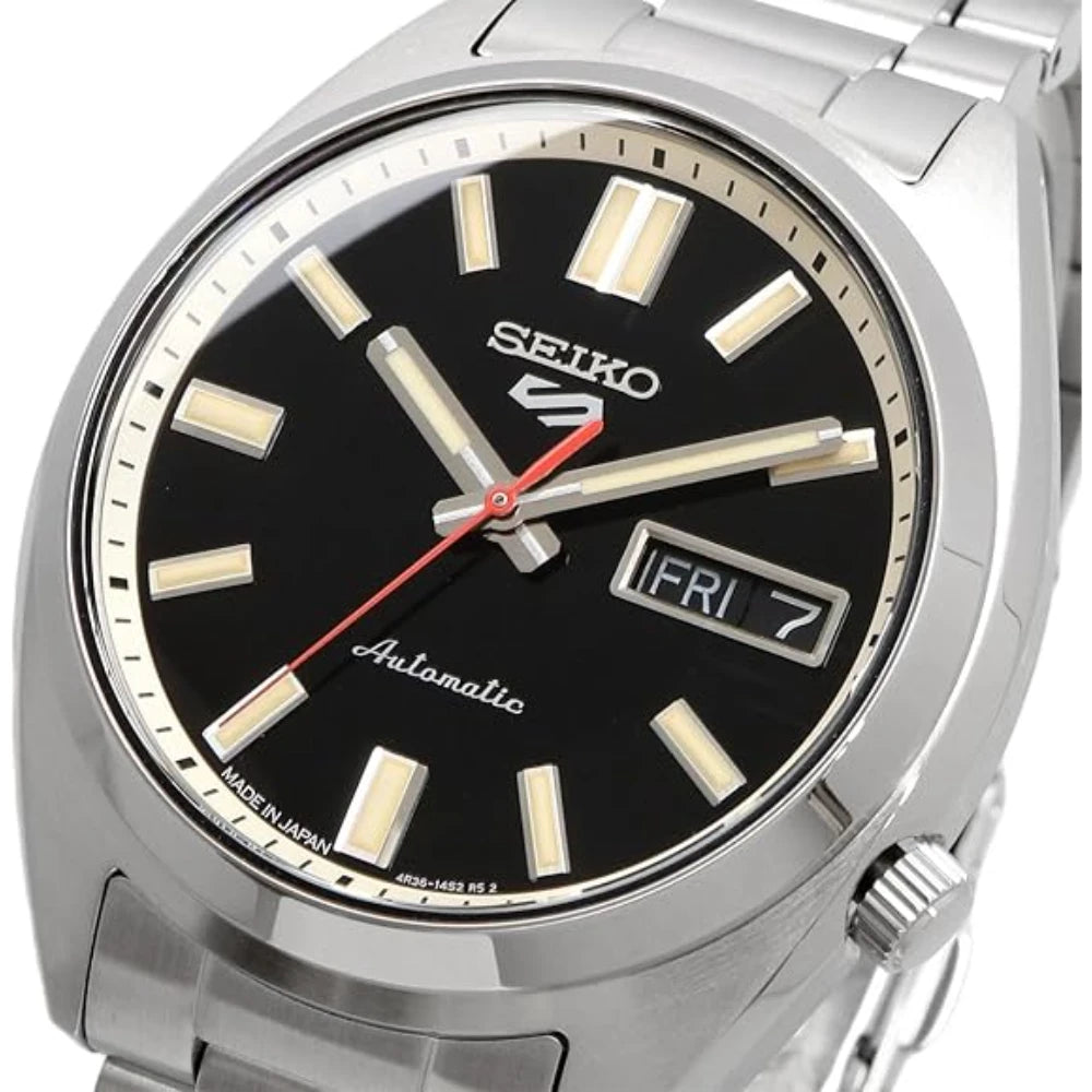Reloj Seiko 5 Análogo Automático SRPJ89 Made in Japan 36,4mm