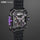 Reloj Ciga Design X Series Gorilla Automático Acero 44mm Negro Morado