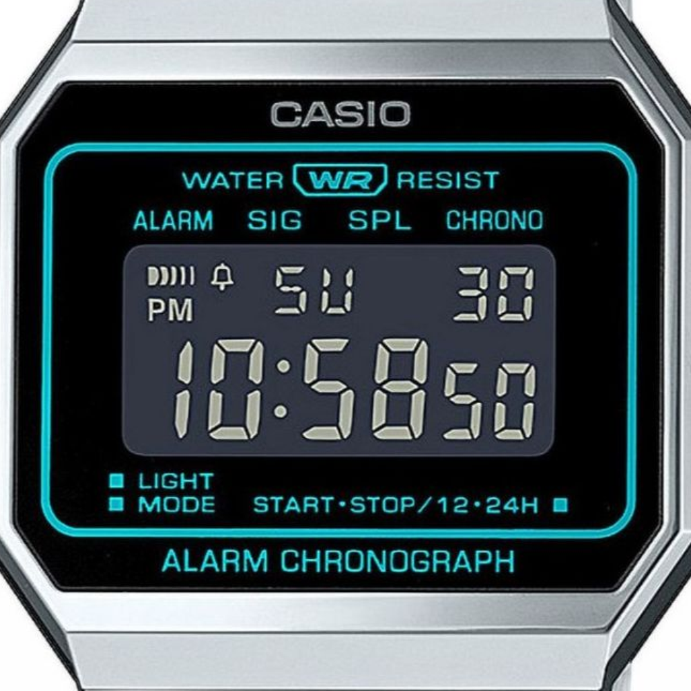 Reloj Casio Vintage A700WEMS-1BEF Plateado Milanese - Dando la Hora